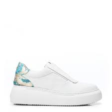 Althea White Leather