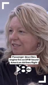 ENGINE FIRE: An American Airlines passenger described the engine fire that  forced a DFW-bound flight to divert to Denver
