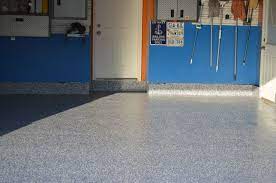 Garage Floor By Tailored Living Featuring Premiergarage After Garage Floor Flooring Ice Blue
