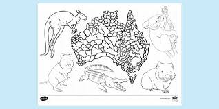 Dogs love to chew on bones, run and fetch balls, and find more time to play! Australian Colouring Page Printable Colouring Sheets