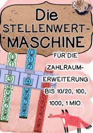 Stellenwertmaschine Zahlenmaschine Fur Die Zahlraumerweiterung Oder Zahl Des Tages Unterrichtsmaterial Im Fach Mathematik Mathematik Unterrichtsmaterial Matheunterricht