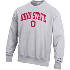It's a familar feel with a new look. Champion Men S Ohio State Buckeyes Reverse Weave Crew Sweatshirt Dick S Sporting Goods