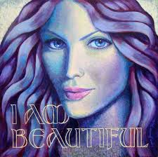 I Am Beautiful Painting by Lynne Sinclair Taylor