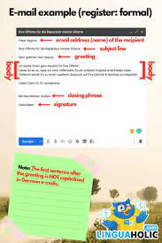 How to say email in afrikaans. How To Write An E Mail In German Complete Guide