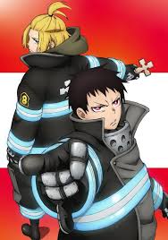 fire force bluray buscar no twitter twitter anime anime dvd shinra kusakabe