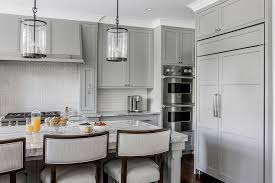Grey Kitchens Always Feel Elegant And Chic This One Is Painted In Farrow And Ball Worsted Gray Greyklitchen Grey Kitchens Spacious Living Room Elegant Decor