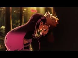 Cute Kiss To Heal Him From Battle Damage Infinite Dendrogram Episode 6 Youtube Cute Kiss Anime Anime Movies