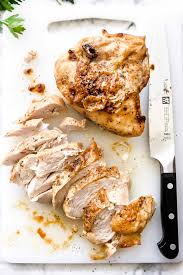 Stir 1/4 cup melted butter and salt together in a bowl. The Best Baked Chicken Breast Recipe So Juicy Foodiecrush Com