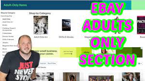 Ebay Seller ADULTS ONLY section Update 2021 (BIG CHANGE) - YouTube