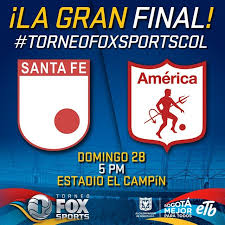 Santa fe have scored an average of 0.9 goals per game and américa de cali has scored 0.9 goals per game. Ver Final Santa Fe Vs America De Cali En Vivo Torneo Fox Sports 2018 Online Steemit