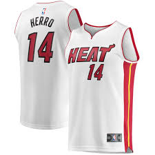 Pick up an officially licensed miami heat city jersey from fanatics.com for the hottest designs of the season. Tyler Herro Miami Heat Fanatics Branded Youth Fast Break Replica Jersey White Association Edition Walmart Com Walmart Com