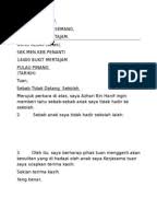 Maybe you would like to learn more about one of these? Contoh Surat Rasmi Memohon Cuti Sekolah Contoh Surat