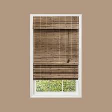 Home Decorators Collection Driftwood Flatweave Bamboo Roman Shade 52 In W X 72 In L 0259552 The Home Depot Bamboo Roman Shades Bamboo Shades Roman Shades