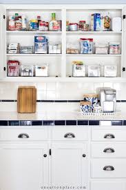 small kitchen organization: pantry