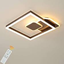 Find lighting you love at hayneedle, where you can buy online while you explore our room designs and curated looks for tips, ideas & inspiration to help you along the way. Qcyuui Square Led Ceiling Light 43w Flush Mount Close To Ceiling Lights Coffee Modern Acrylic Lighting Fixtures For Living Room Bedroom Dining Room Kitchen Indoor Decor Dimmable Amazon Ca Tools Home