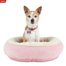 You'll always find the right size, from extra large dog beds to small and cozy cuddlers. Animaze Pink Round Bolster Dog Bed 20 L X 20 W X 6 H Petco