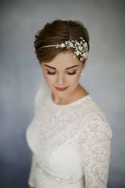Large Statement Swarovski Crystal Wedding Headband Etta Short Wedding Hair Pixie Wedding Hair Wedding Hairstyles