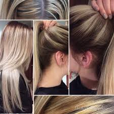 From Bad Salon Highlights Not Even Close To The Root And Yellow Orange To A Beautifu Hair Color For Black Hair Icy Blonde Hair Balayage Hair Blonde Short