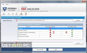 Pdf unlocker, is intended to remove protection from pdfs. Systools Pdf Unlocker Free Download