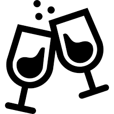 Wine Glasses Free Icon Free Icon Freepik Freeicon Party Wine Glasses Alcohol Icon Vector Icon Design Christmas Graphic Design