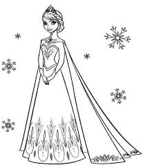 Then you're freezing right here! Princess Elsa Coloring Pages Coloring Home