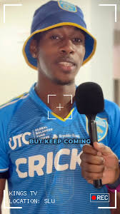 Saint Lucia Kings is at Daren Sammy...