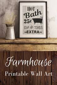 Bathroom Wall Decor Printable Farmhouse Bathroom Rustic Bathroom Bathroom Wall Art B Rustic Bathroom Wall Decor Bathroom Wall Decor Bathroom Wall Decor Art