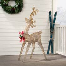 Maybe you would like to learn more about one of these? Lighted Animated Reindeer Wayfair