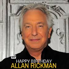 Allan Rickman would have been 79 today! 🎂