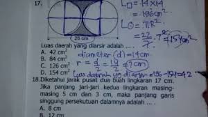 Karena segienam biasa terdiri dari enam buah segitiga sama sisi, maka rumus untuk menghitung luas segienam bisa didapatkan dari rumus untuk menghitung luas segitiga sama sisi. Tutorial Soal Hots Menghitung Luas Daerah Yang Diarsir Pada Soal Lingkaran Matematika Smp Youtube