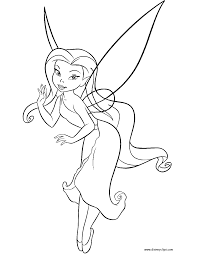 Printable coloring pages of tinker bell, fawn, iridessa and silvermist. Disney Fairies Coloring Pages 2 Disneyclips Com