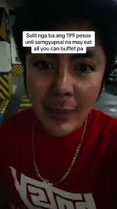 Sulit nga ba? 199 pesos only may unli samgyupsal may eat all you can b...