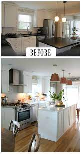27 Inspiring Kitchen Makeovers Before And After Nesting With Grace Kitchen Inspirations Diy Kitchen Renovation Kitchen Remodel