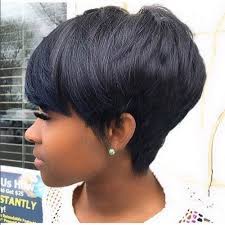 Proceed and blow dry your entire hair to attain a soft texture. 13 Short Hairstyles For African American Hair Ideas Short Hair Styles African American Natural Hair Styles Short Hair Styles