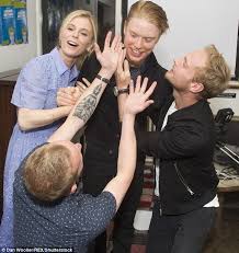 Billie piper and laurence fox walked out of the church as husband and wife after an intimate service at. Laurence Fox Reveals New Tattoo On His Forearm In Southwark Following Billie Piper Split Daily Mail Online