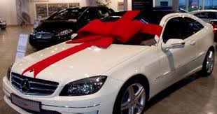White Red Bow Mercedes Car For Teens Best First Car Best New Cars