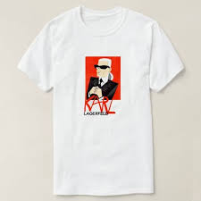 Karl Lagerfeld Caricature Custom Shirts In 2019 Custom