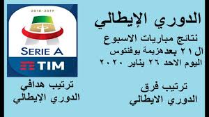الاسطورة أخبار الرياضة الدوري الإنجليزي مباريات اليوم مباريات اليوم بث مباشر مشاهدة مباراة ليفربول اليوم. ØªØ±ØªÙŠØ¨ Ø§Ù„Ø¯ÙˆØ±ÙŠ Ø§Ù„Ø§ÙŠØ·Ø§Ù„ÙŠ Ø¨Ø¹Ø¯ Ø§Ù„Ø¬ÙˆÙ„Ø© 21 ÙˆØªØ±ØªÙŠØ¨ Ø§Ù„Ù‡Ø¯Ø§ÙÙŠÙ† ÙˆÙ†ØªØ§Ø¦Ø¬ Ø§Ù„Ù…Ø¨Ø§Ø±ÙŠØ§Øª Ø§Ù„ÙŠÙˆÙ… Ø§Ù„Ø§Ø­Ø¯ 21 1 2020