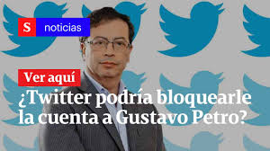 Check out gustavo petro (@petrogustavo) twitter statistics like the number of followers and accounts that gustavo petro is perfil oficial del dirigente político progresista colombiano gustavo petro. Twitter Podria Bloquearle La Cuenta A Gustavo Petro Semana Noticias Youtube