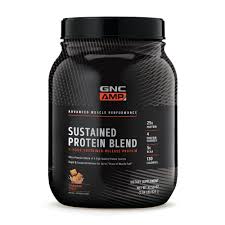 gnc amp sustained protein blend