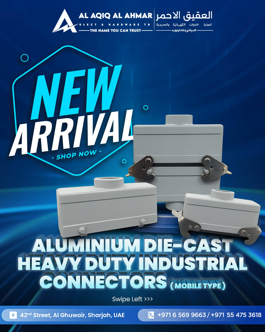 Aluminium Die-Cast Heavy Duty Industrial Connectors (M) product image