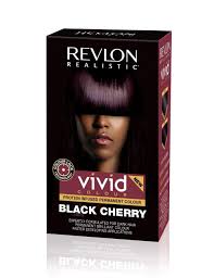 Revlon Realistic Vivid Colour Protein Infused Permanent Color Hair Dye With Color Lock Technology Black Cherry Hair Cherry Hair Colors Black Cherry Hair Color