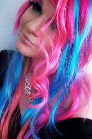 Scene Girl With Pink And Blue Hair This Is Pretty I Would Choose Blue And Purple Incensewoman Hair Color Pink Hair Styles Scene Hair