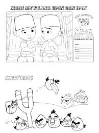 Dalam memperingati kemerdekaan, apa saja yang anda lakukan bersama keluarga untuk mengisi hari kemerdekaan dan menjaga api semangat juang. Mari Mewarna Upinipin Dan Angrybird