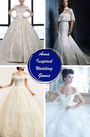 Elsa And Anna Inspired Wedding Gowns Coming To Alfred Angelo This Fairy Tale Life Cute Wedding Dress Wedding Dress Inspiration Frozen Wedding Dress