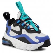 Buy and sell the best nike air max 270 shoes like the air max 270 react cactus trails now on stockx! Schuhe Nike Air Max 270 Rt Td Cd2654 White Black Hyper Blue Schnurschuhe Halbschuhe Jungen Kinderschuhe Eschuhe De