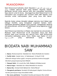 Abu hurairah (r.a) se riwayat hai ke, allah ke rasool (salallahu alaihi wasallam) ne farmaya: Biodata Dan Sejarah Ringkas Nabi Muhammad Saw