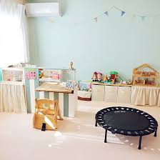 おもちゃ収納 トランポリン アニア 子供部屋 キッズスペース こどものいる暮らし などのインテリア実例 2020 01 27 08 59 49 roomclip ルームクリップ インテリア 実例 キッズスペース インテリア