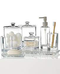 Buy glass bathroom accessory sets and get the best deals at the lowest prices on ebay! Clear Sea Glass Bathroom Accessories With Transparent Look Bathroom Soap And Lotion Dispen Glass Bathroom Glass Bathroom Accessories Bathroom Accessories Sets