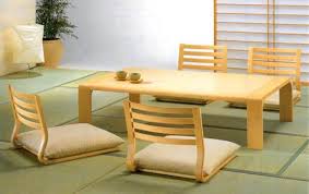 Modern Minimalist Low Japanese Dining Furniture Set By Hara Design Dining Room Furniture Design Dining Table Design Japanese Dining Table